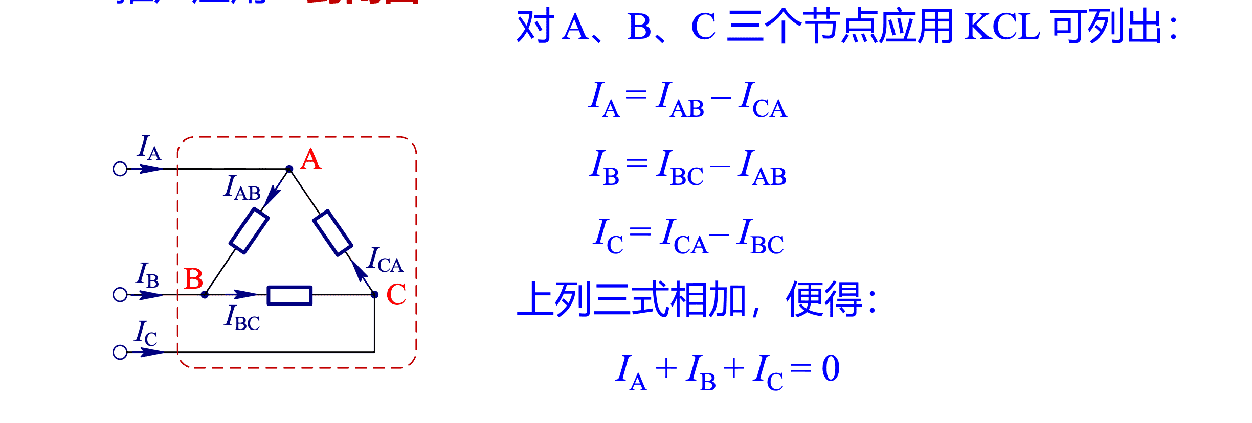 广义KCL示例